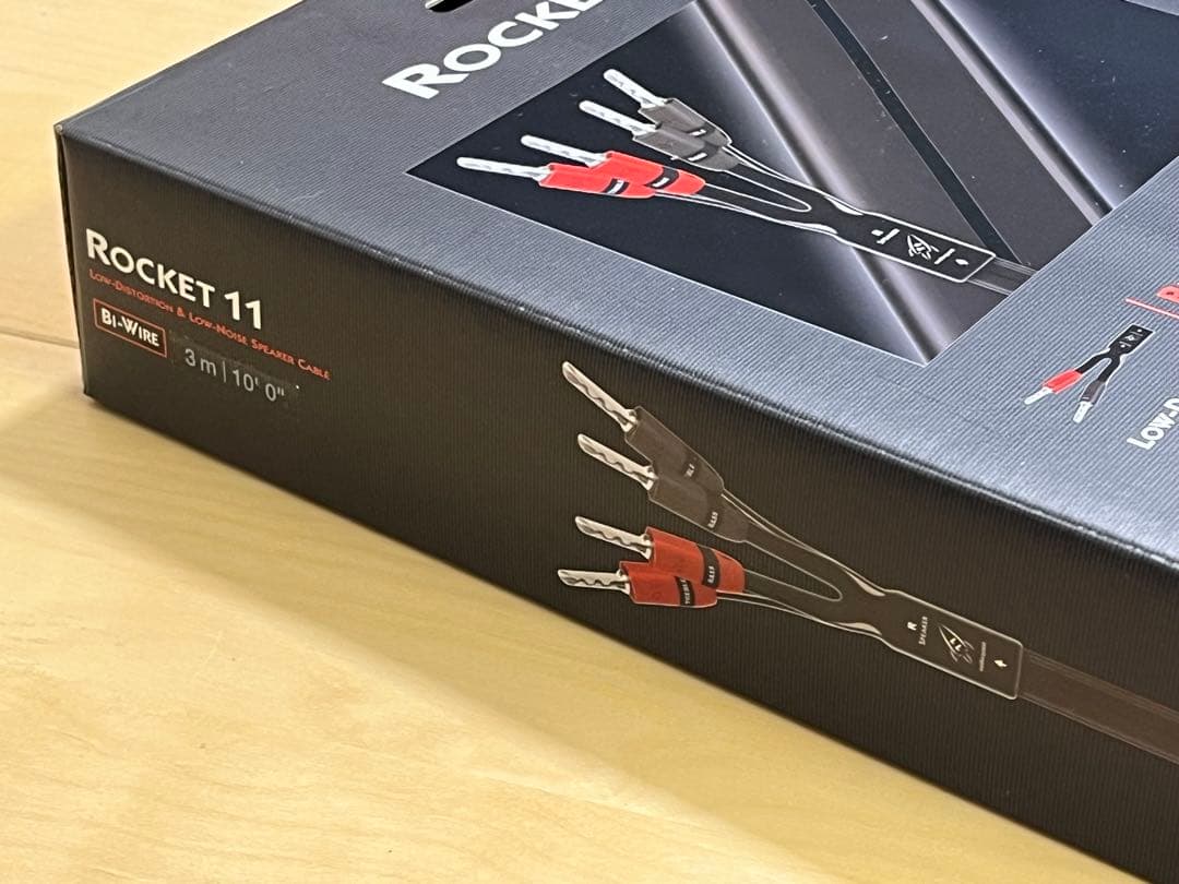 【未使用】オーディオクエストaudioquest Rocket 11 3mペア