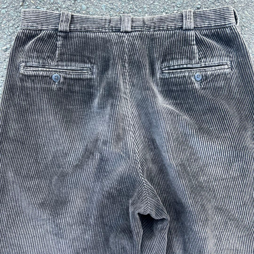33×30 90s PERRY ELLIS ツータック コーデュロイスラックス
