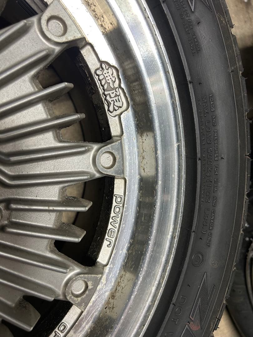 希少 当時物 無限 CF48 15インチ 6J+38 EF CRX デルソル