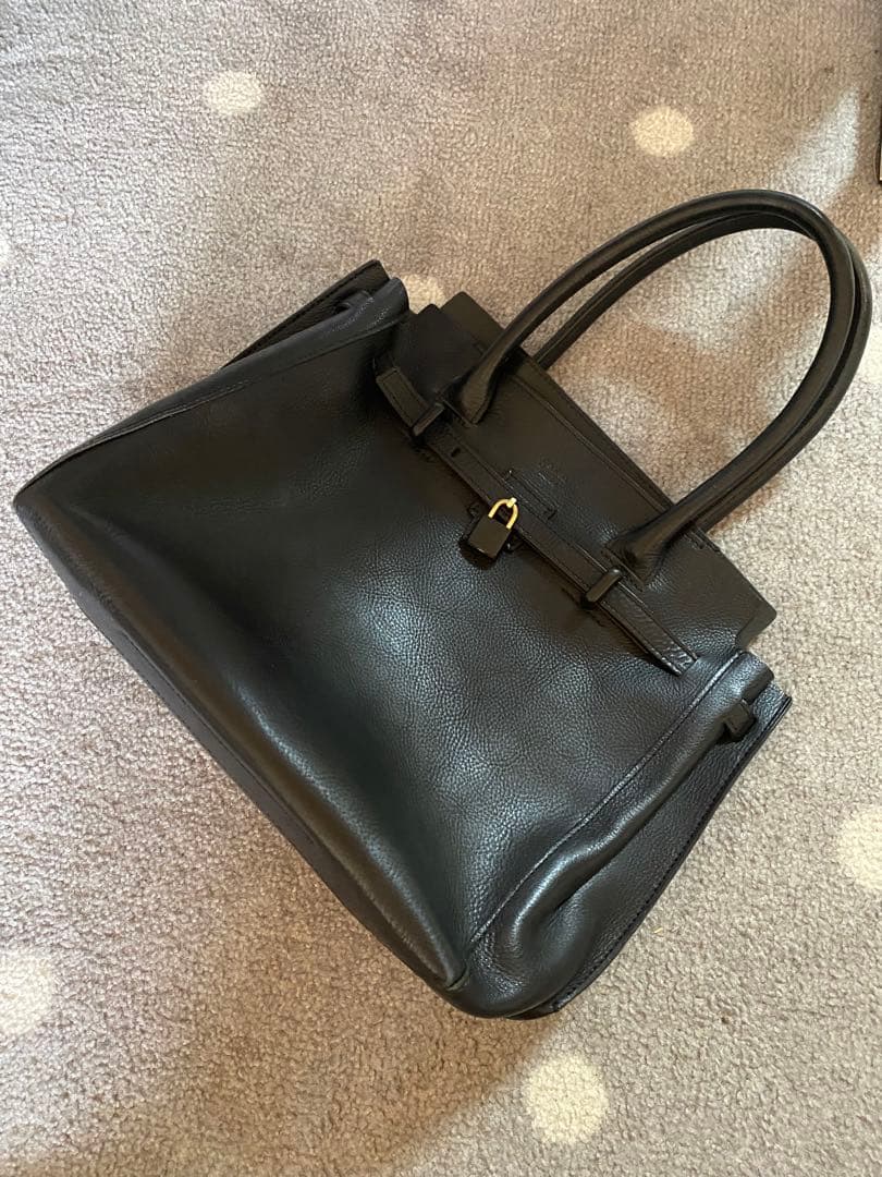 genten × Plantation ミネルヴァトートバッグ　ブラックゲンテン