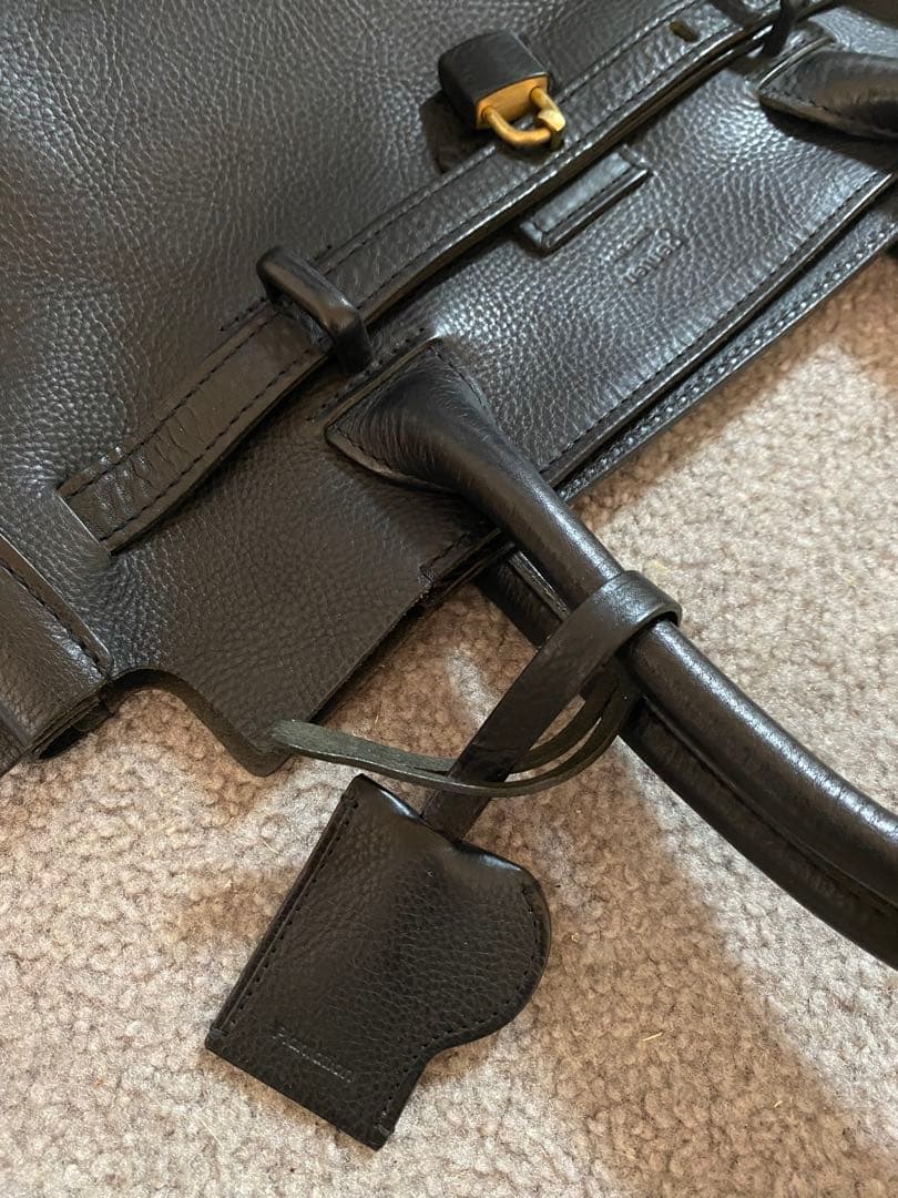 genten × Plantation ミネルヴァトートバッグ　ブラックゲンテン