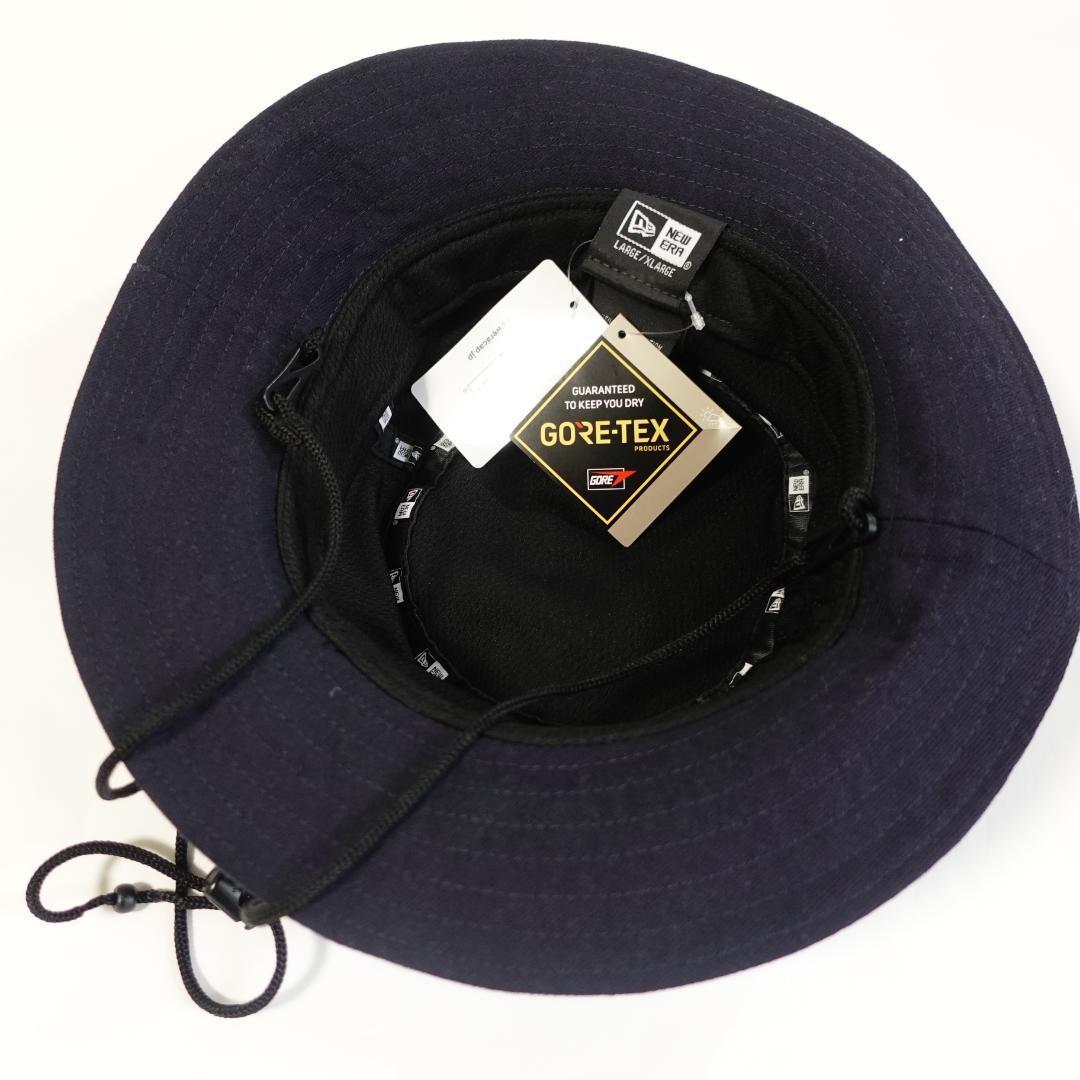 [ニューエラ] XL アドベンチャーハット ゴアテックス ネイビー NEWERA