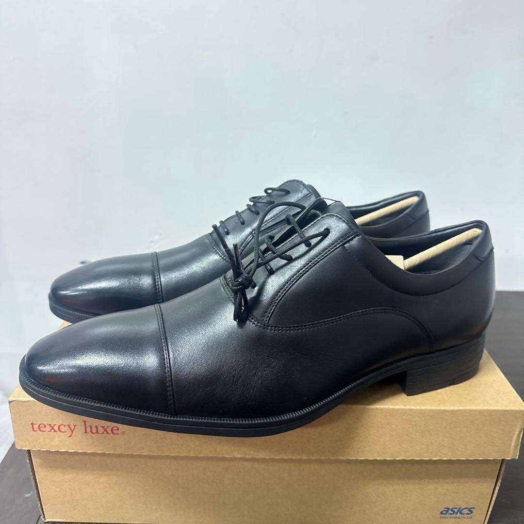 テクシーリュクス ビジネスシューズ 本革 TU-8002 ブラック