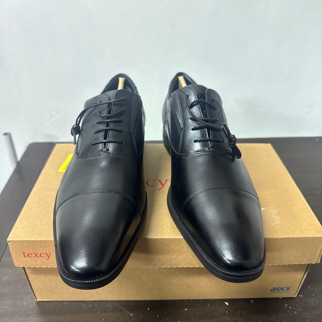 テクシーリュクス ビジネスシューズ 本革 TU-8002 ブラック