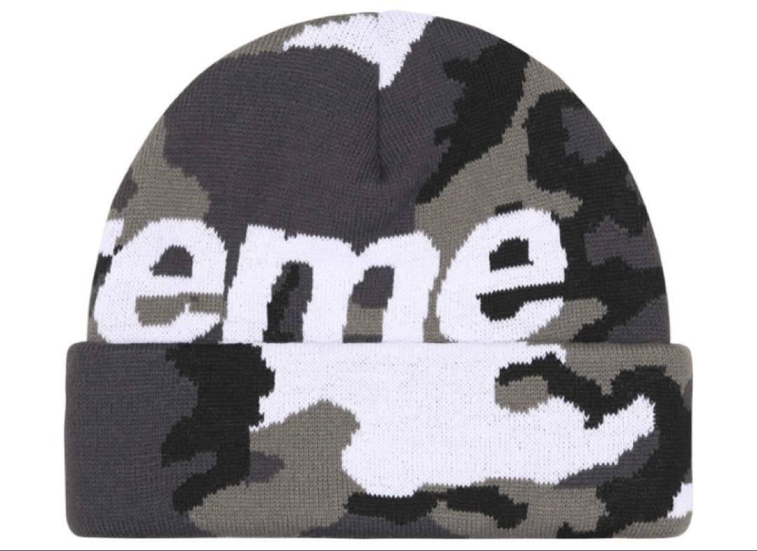 帽子 Supreme Camo Big Logo Beanie \" Camo\"