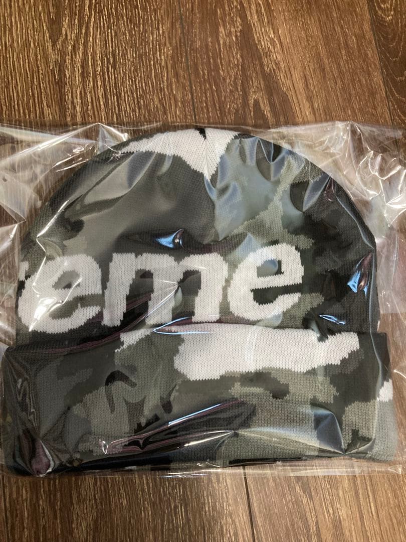 帽子 Supreme Camo Big Logo Beanie \" Camo\"