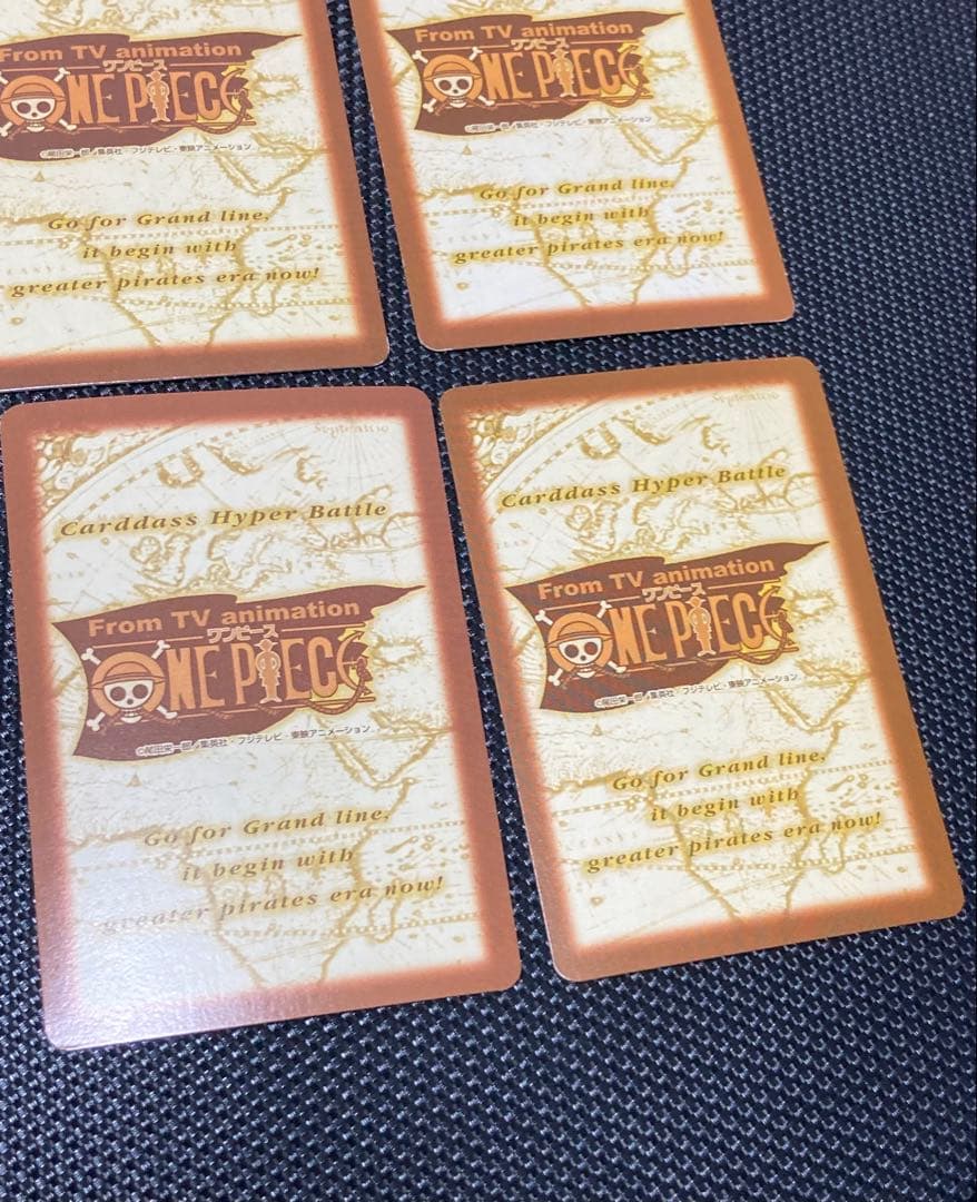 ワンピースカードダス　ルフィ　セット