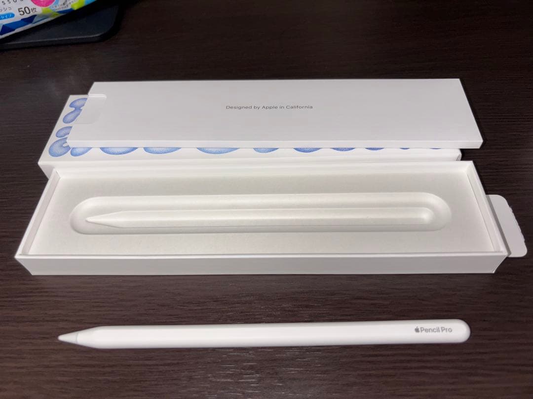 Apple Pencil Pro 専用ケース付き アルコール消毒済み