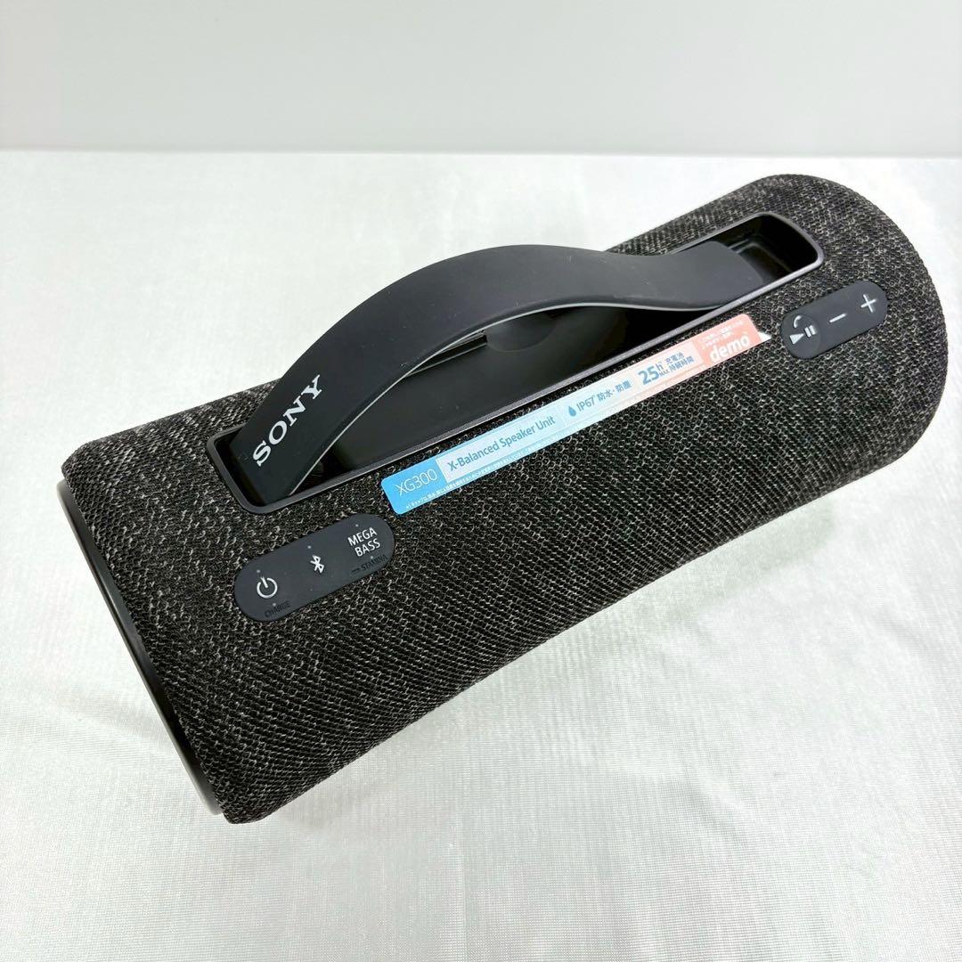 展示品 SONY SRS-XG300 ワイヤレスポータブルスピーカー ブラック
