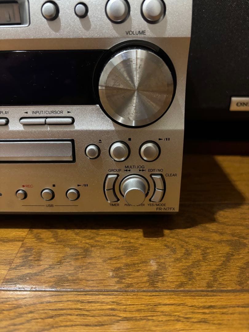 ONKYO CD・MD・カセット　コンポセット　FR-N7FX