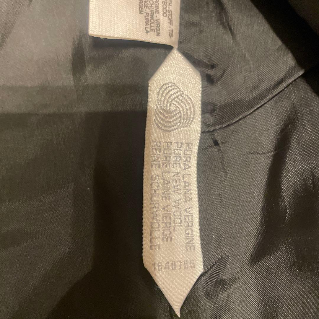 美品❤️Max Mara ダブルブレスト テーラードジャケット 黒　白タグ　L