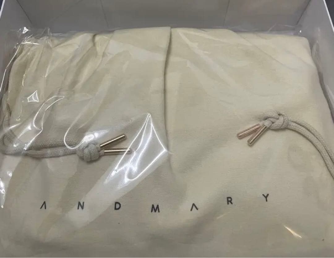 バッグ Valentine ribbon leather bag / black