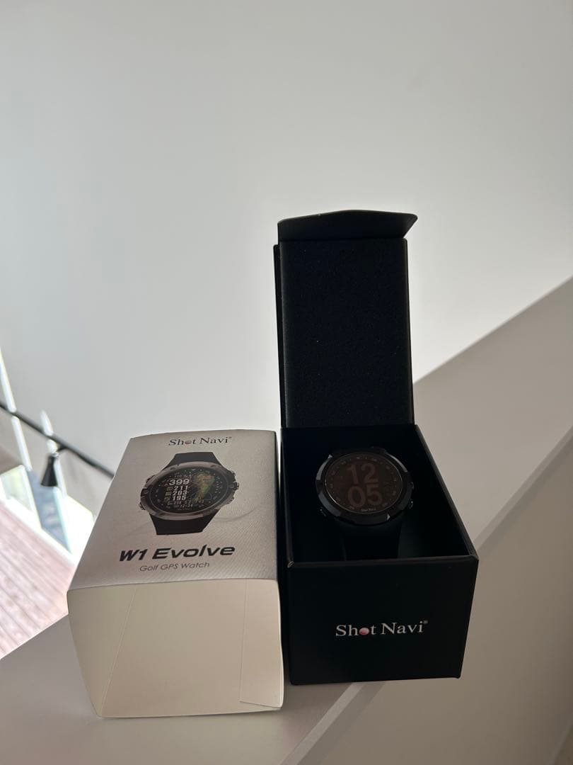 ボ*ン様 ショットナビ w1 evolve BLACK