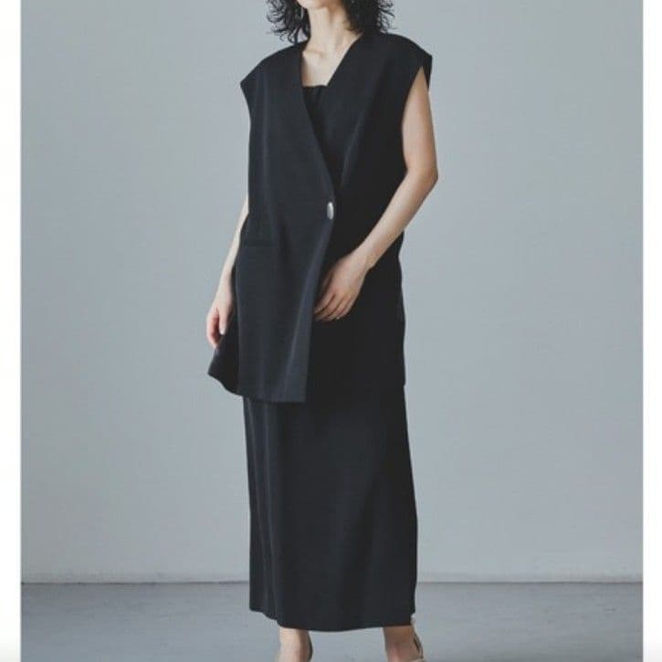 ANDRESD バックシアージレセットアップ ドレス ワンピース オケージョン