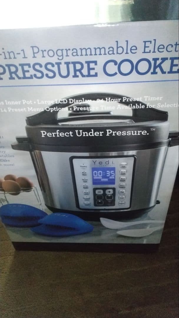 新品!ステンレス電気圧力鍋８L