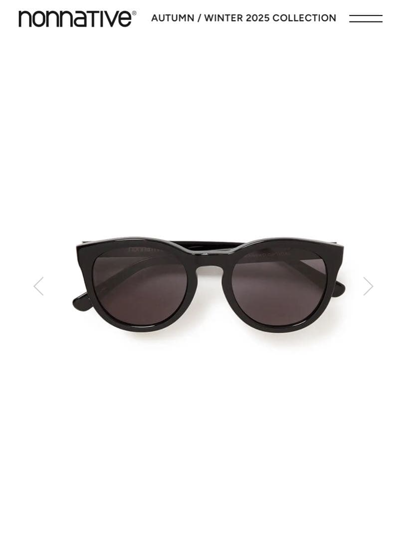 小物 nonnative DWELLER SUNGLASSES by KANEKO