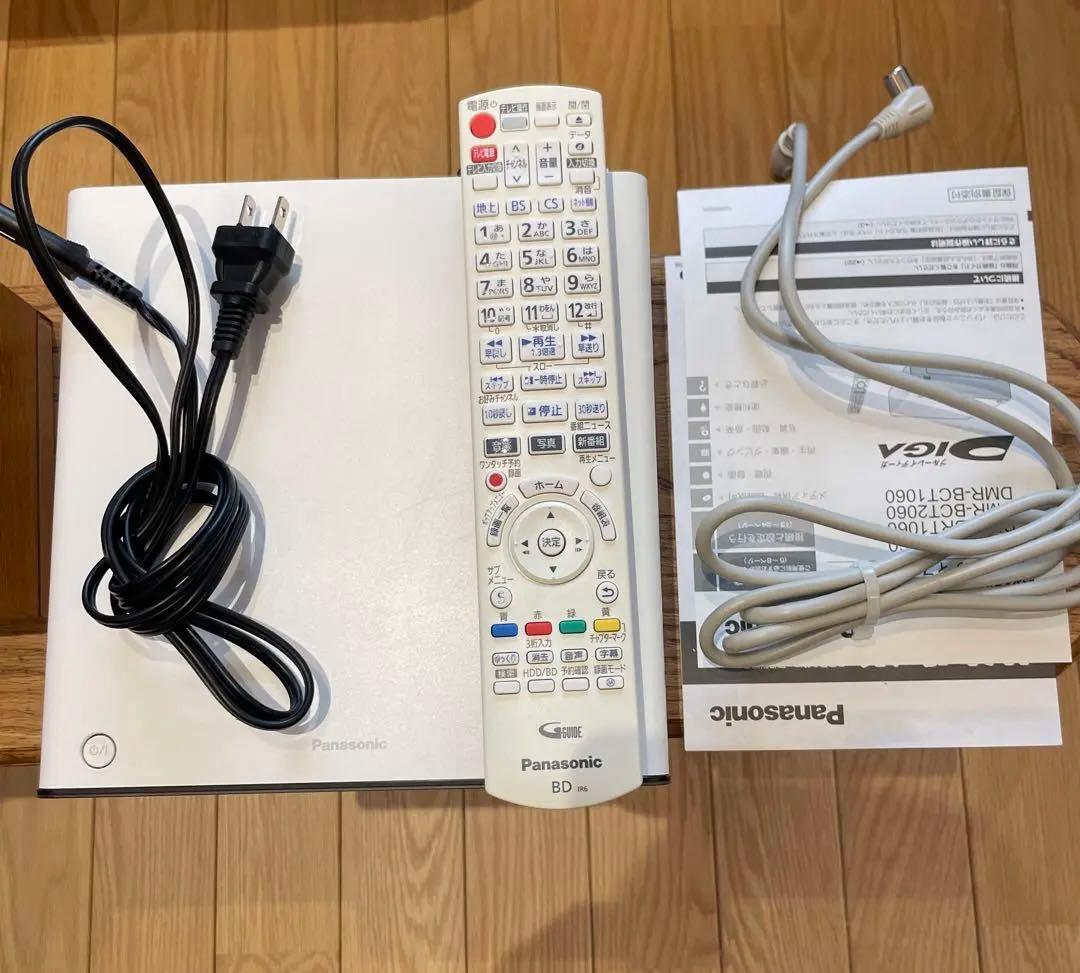 panasonic ブルーレイディスクレコーダー　DMR-BCT1060