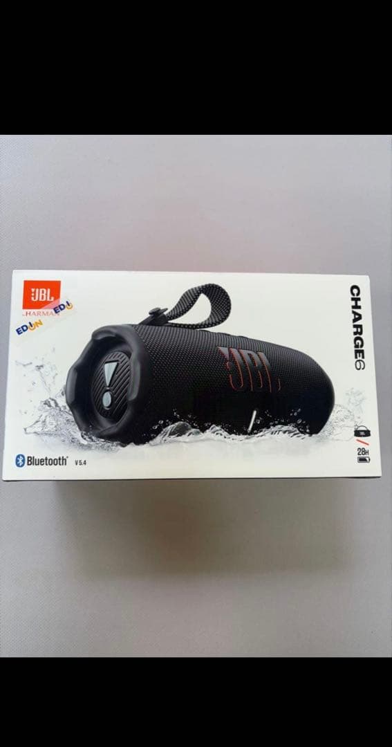 JBL Charge 6 ブラック ワイヤレススピーカー