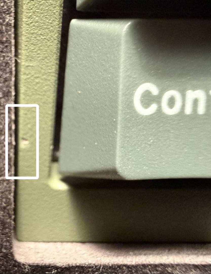 即購入OK｜Tofu60 グリーン｜キーキャップ付き完成品｜希少カラー