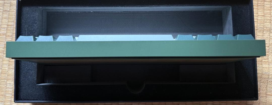 即購入OK｜Tofu60 グリーン｜キーキャップ付き完成品｜希少カラー