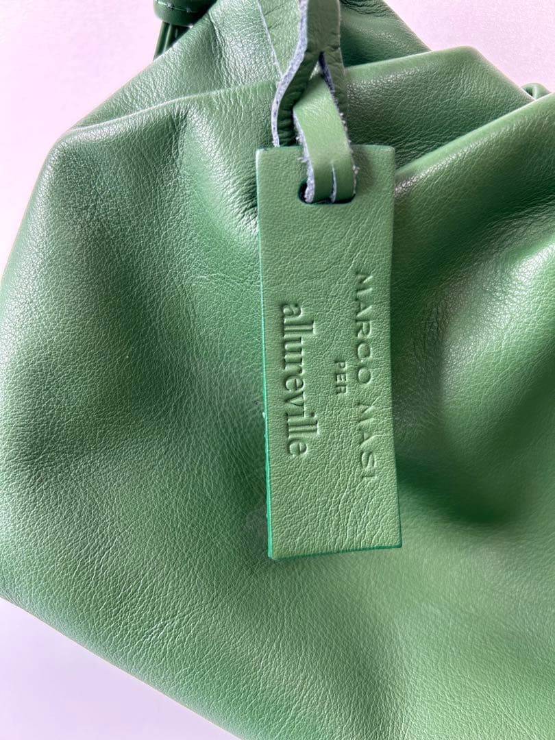 ✨最終値下げ✨アルアバイル　ショルダーバッグ　グリーン緑　クラッチバッグ