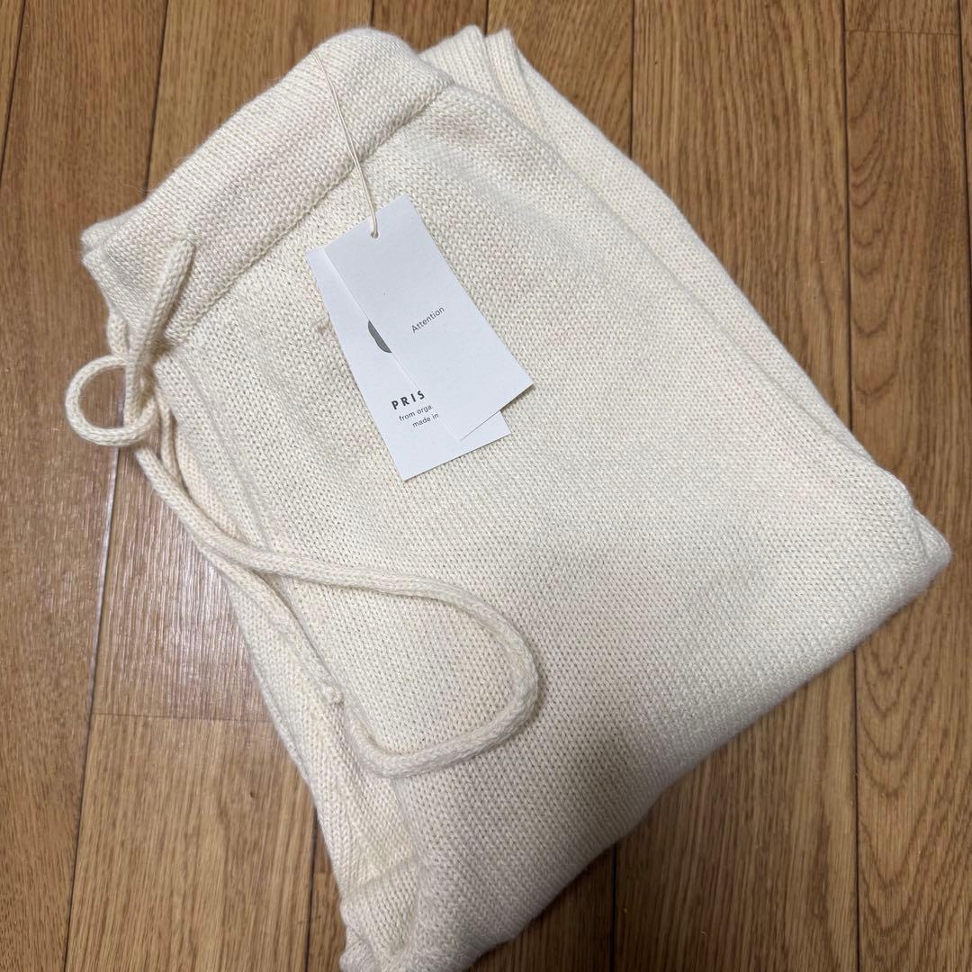 新品◯プリスティン◯アルパカニットパンツ