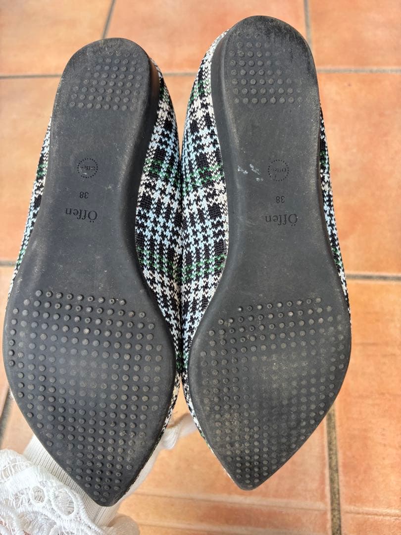 Offen ポインテッドローファー　サイズ38