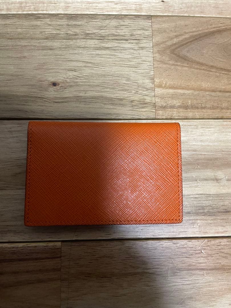 PORTER 名刺入れ オレンジ レディース　メンズ