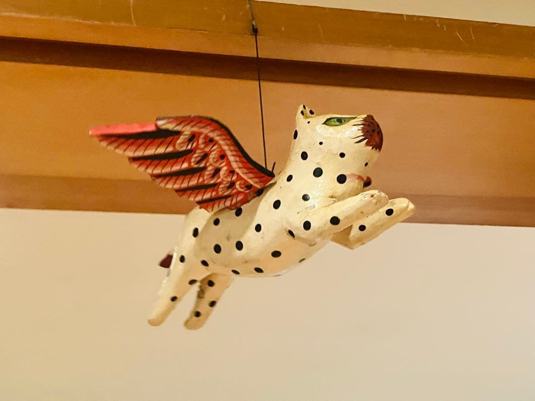 オアハカ　ウッドカービング　動物