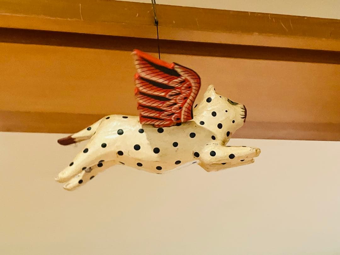 オアハカ　ウッドカービング　動物