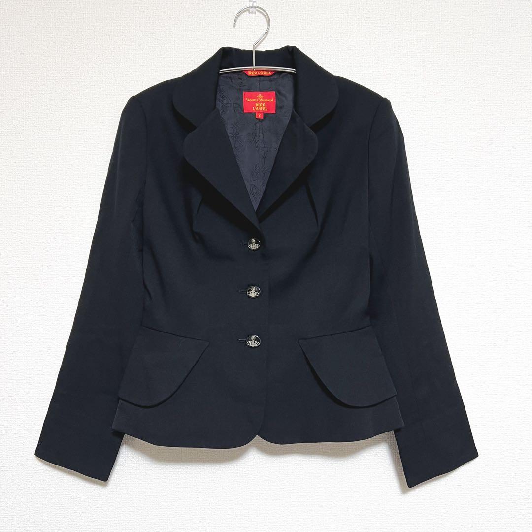 ヴィヴィアンウエストウッド　ハート襟　ジャケット　オーブボタン