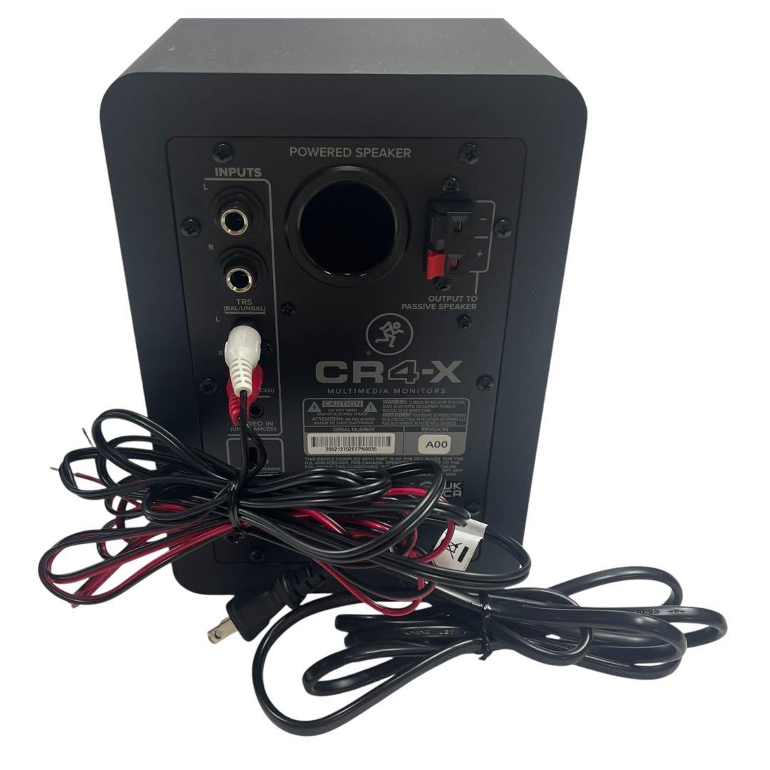 希少✨️CR4-X MACKIE マッキー スタジオモニター スピーカー