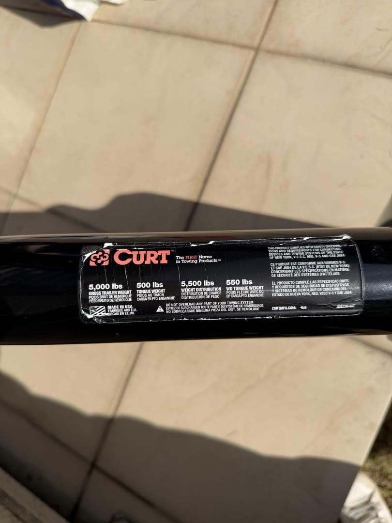 CURT ヒッチメンバー　150系プラド用