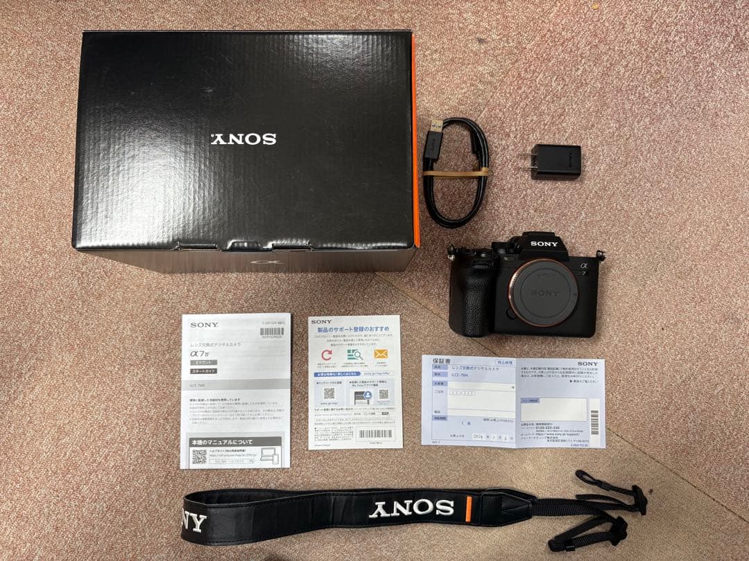 Sony α7 ミラーレスカメラ ILCE-7M4 低シャッター回数
