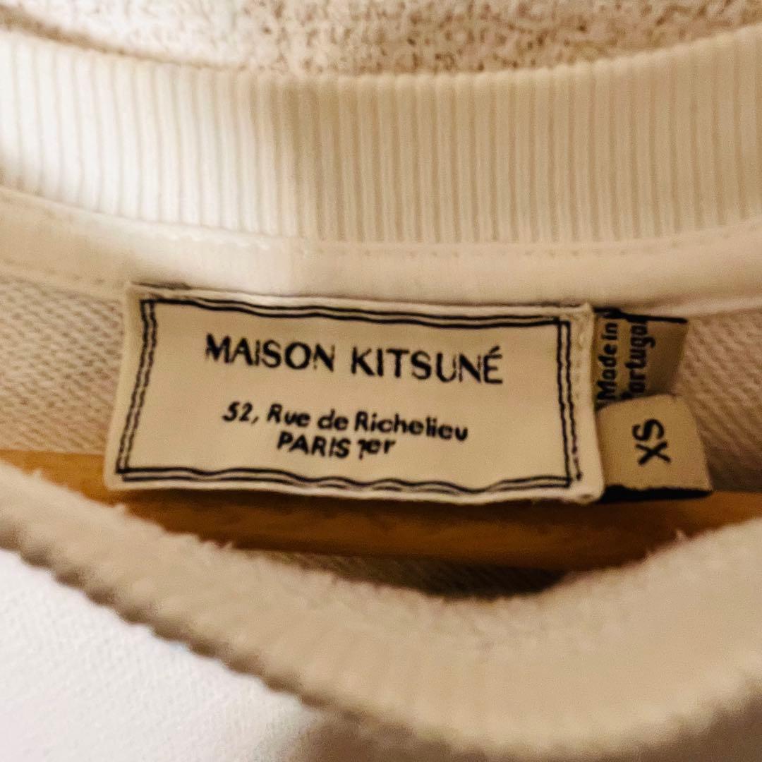 希少☆美品MAISON KITSUNÉ キツネ総柄スウェット XS
