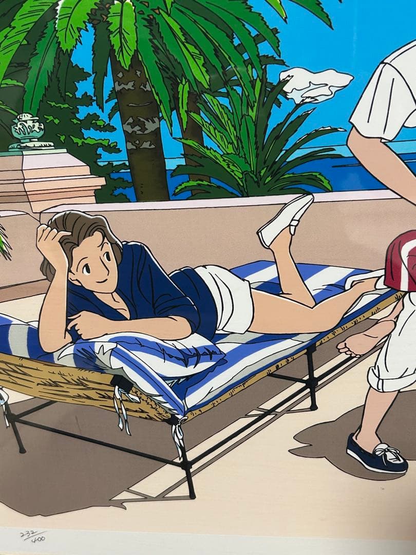 h*u様 わたせせいぞう Let's Join It! シルクスクリーン希少直筆