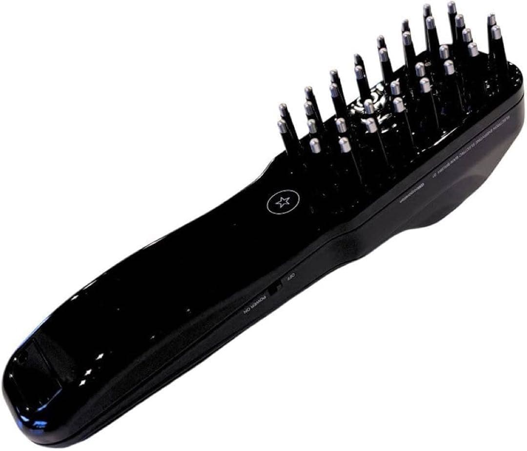 【美品】電気バリブラシ エレクトロン 美顔器 エレクトリックバリブラシ ブラック