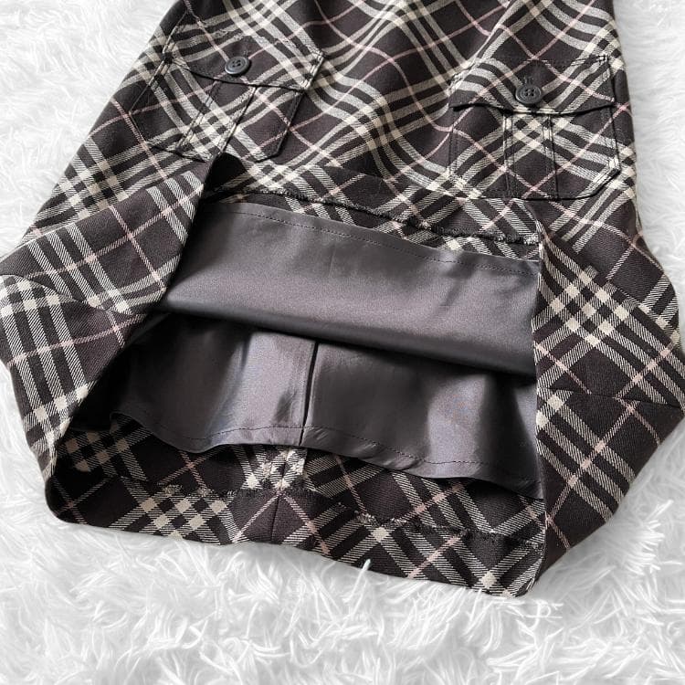 極美品 BURBERRY BLUE LABEL ノバチェック ワンピース 三陽