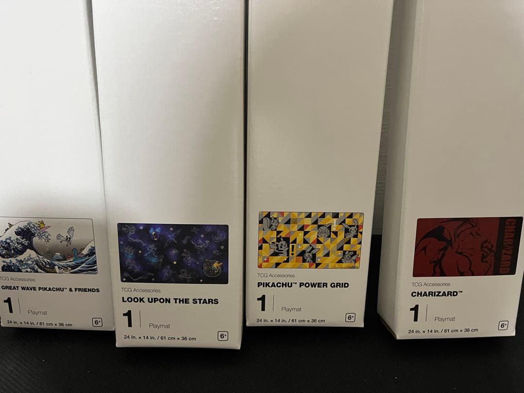 4個まとめ売り　WCS2023 横浜 ポケモン プレイマット　限定　海外