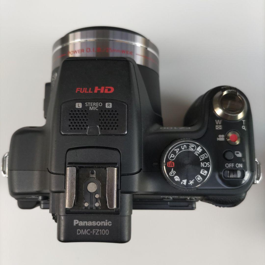 Panasonic 高倍率ズームデジタルカメラ DMC-FZ100 中古品