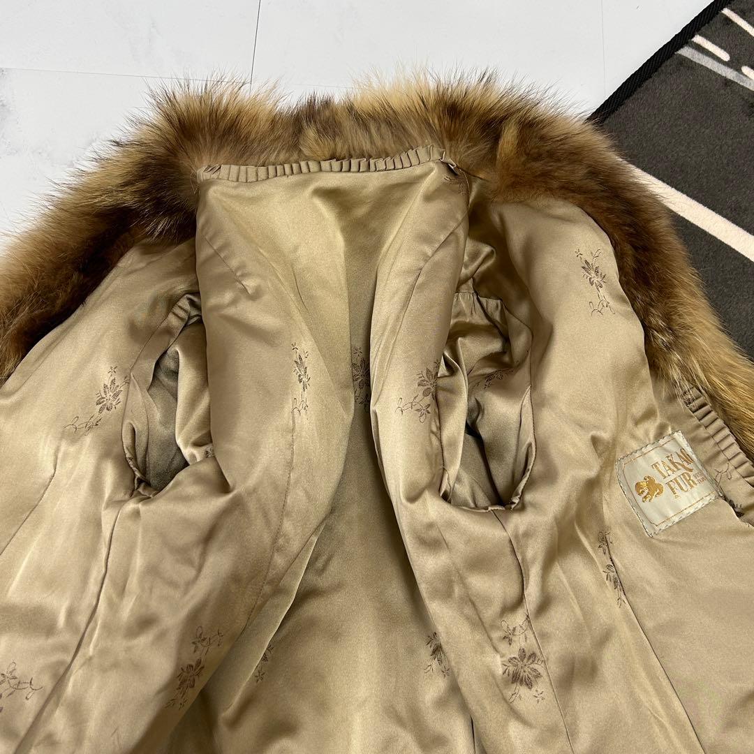 高級 フォックス クロップド コート 毛皮 レディース レッドフォックス