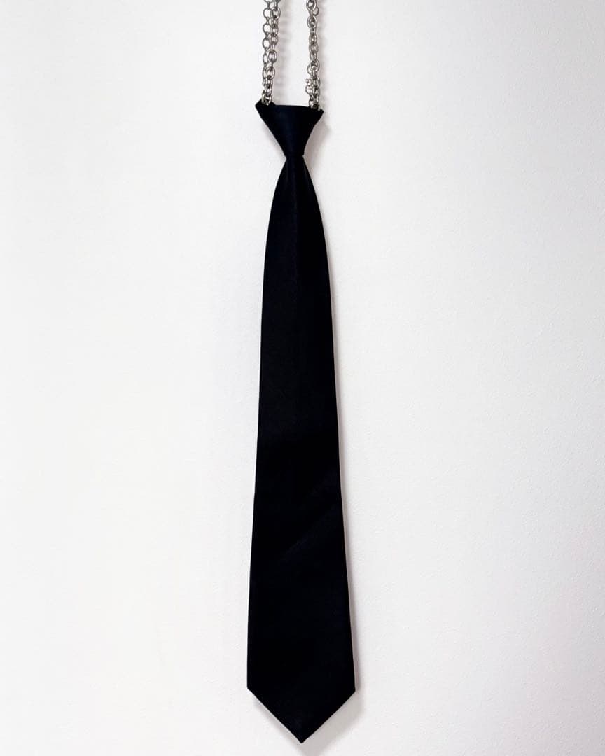 KISHIDAMIKI チェーンネクタイ litmus ブラック