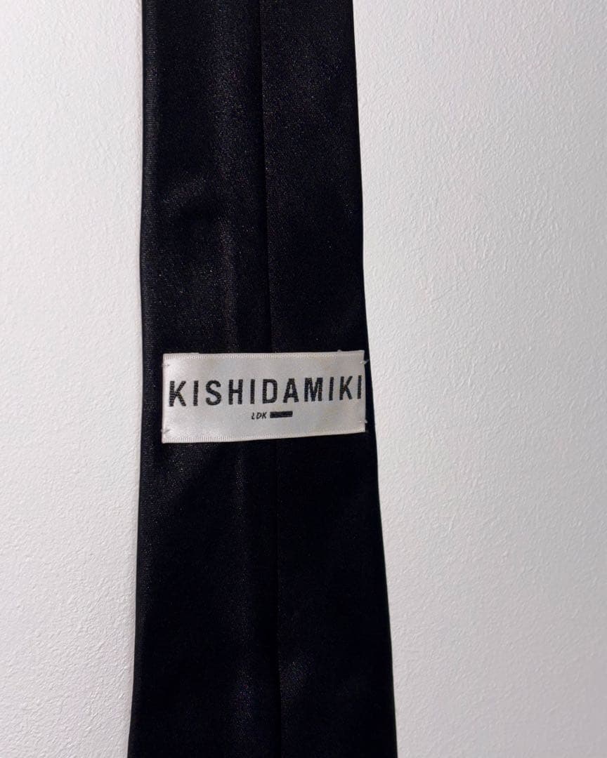 KISHIDAMIKI チェーンネクタイ litmus ブラック