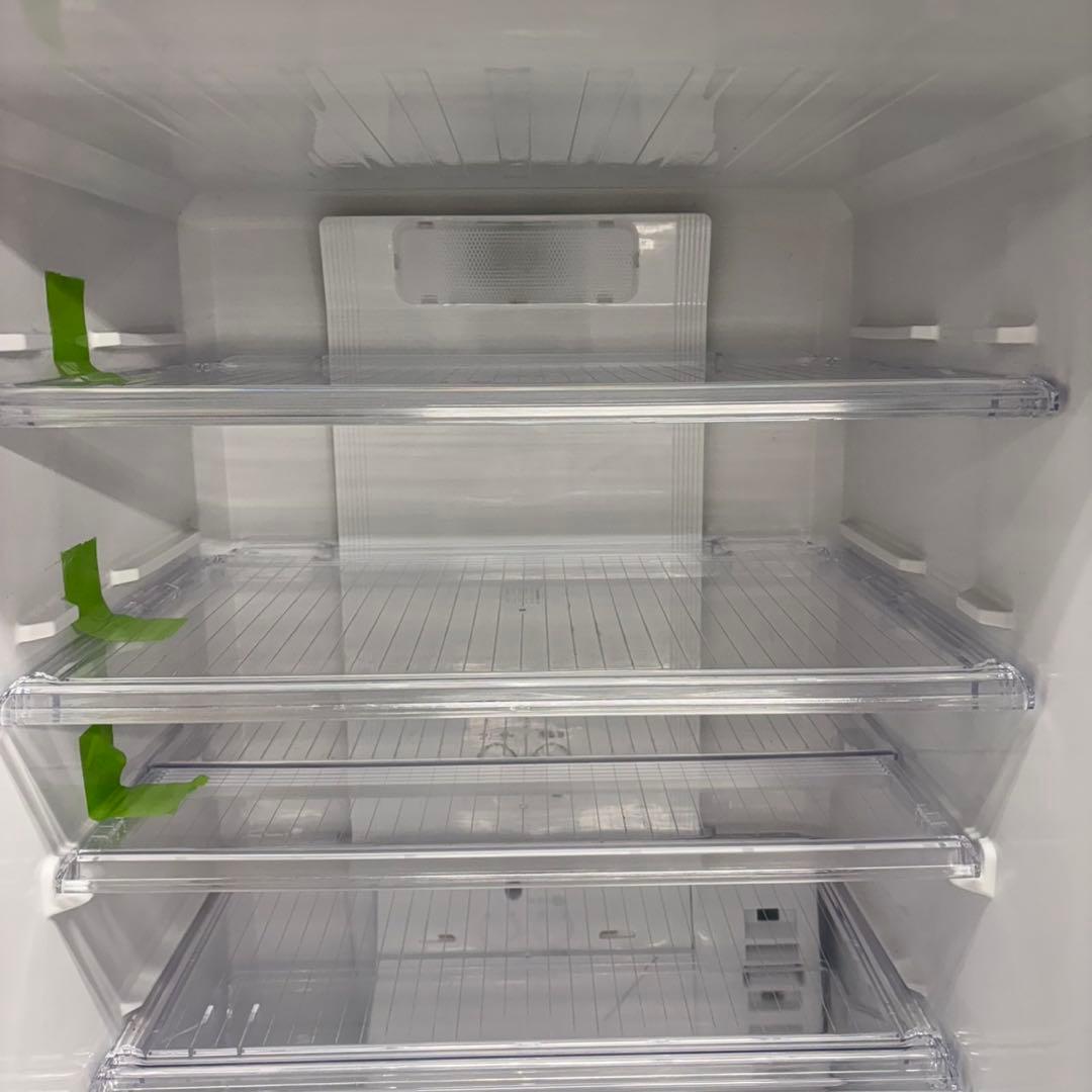 658 冷蔵庫　大型　300L〜400L 半年保証付　右開き　洗濯機有　半年保証