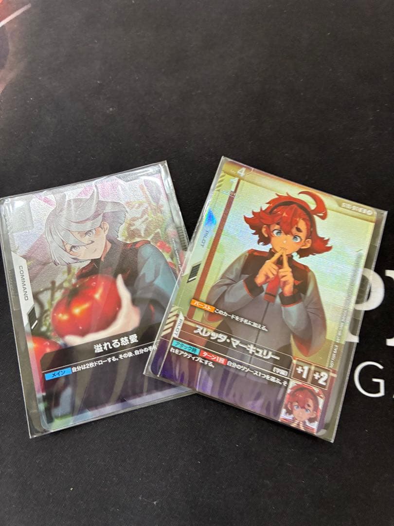 GUNDAM CARD GAME スレッタ・マーキュリー パイロットカード