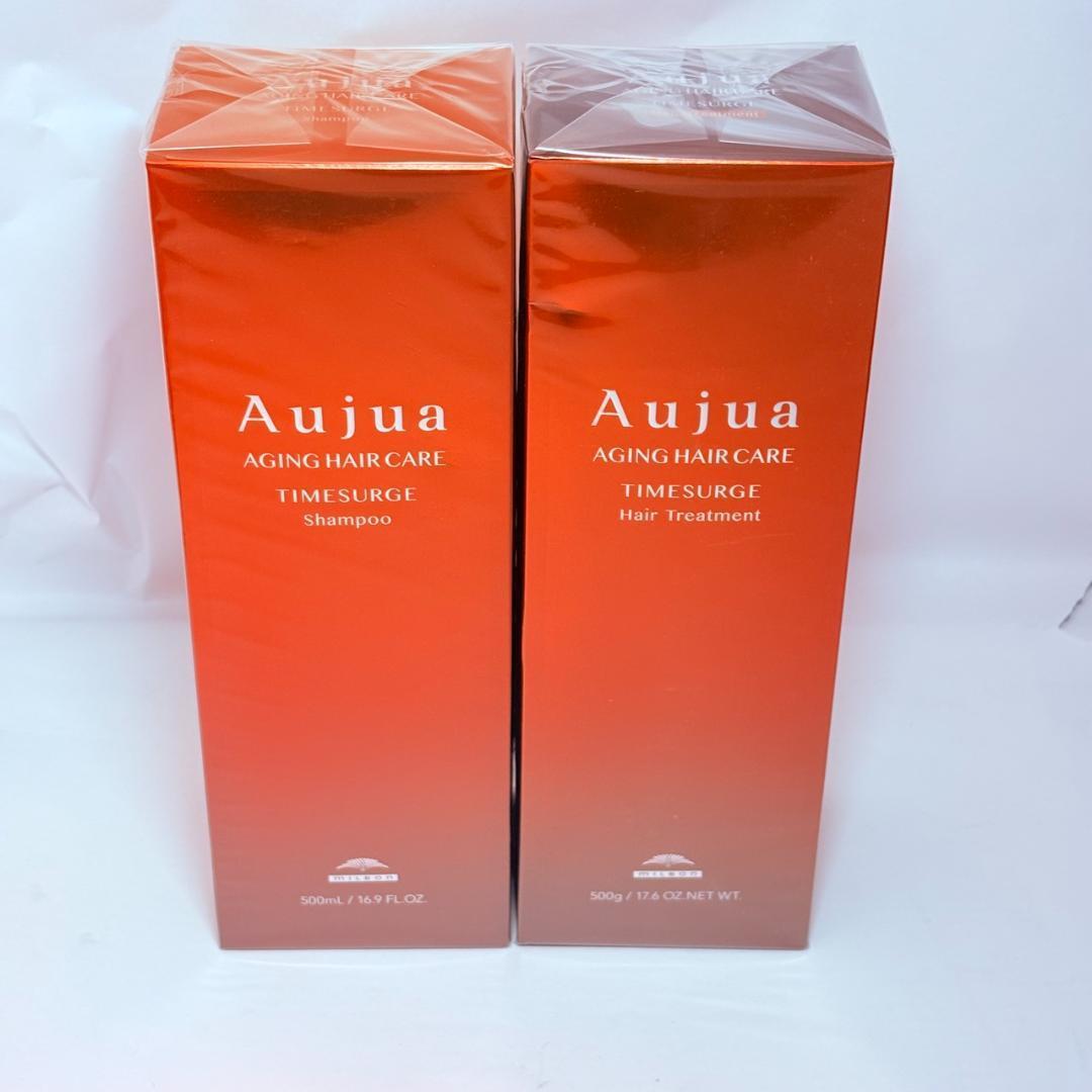 オージュア タイムサージ シャンプー500ml トリートメント500g