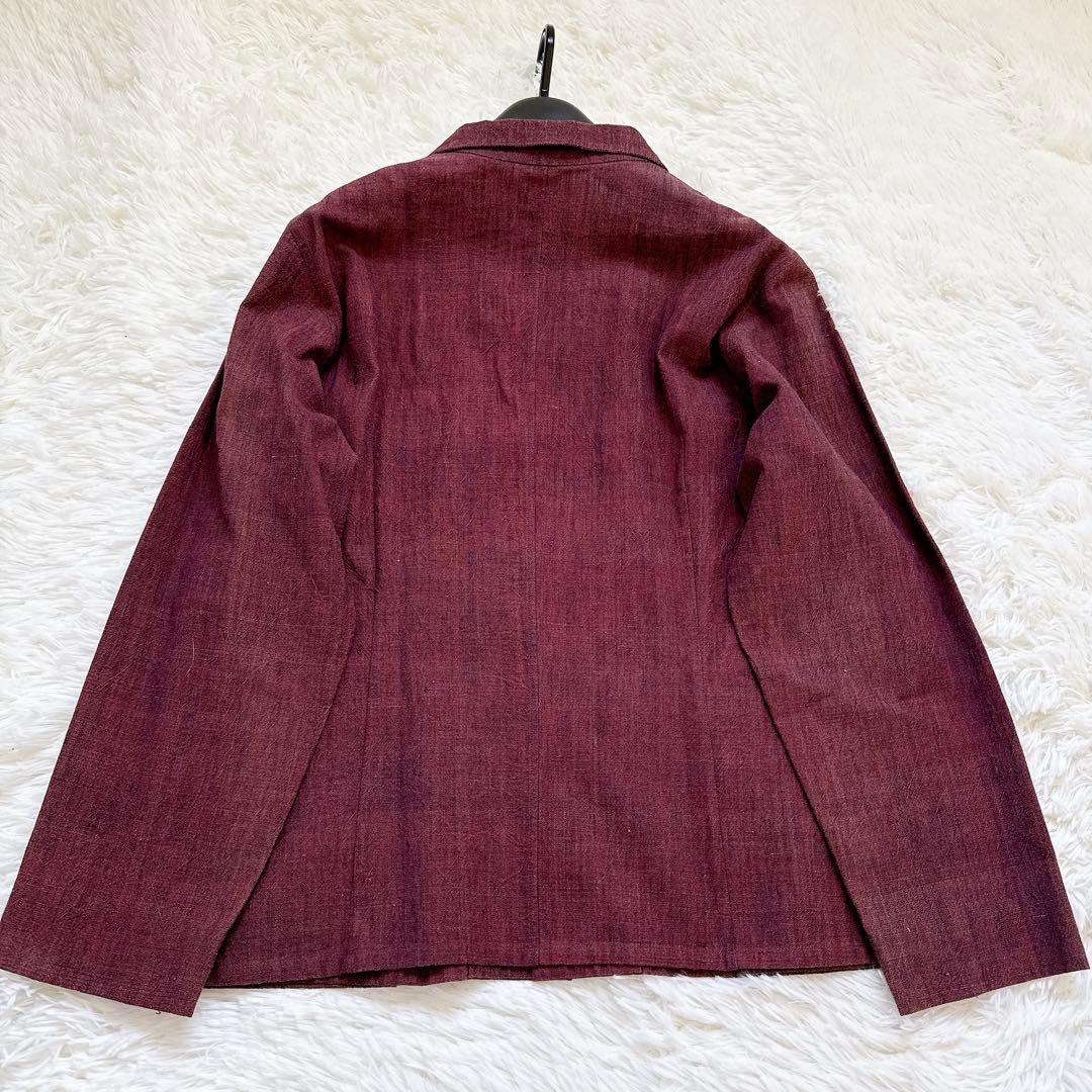 Babaghuri ババグーリ　ジャケット　羽織り　茜染　綿100% サイズF
