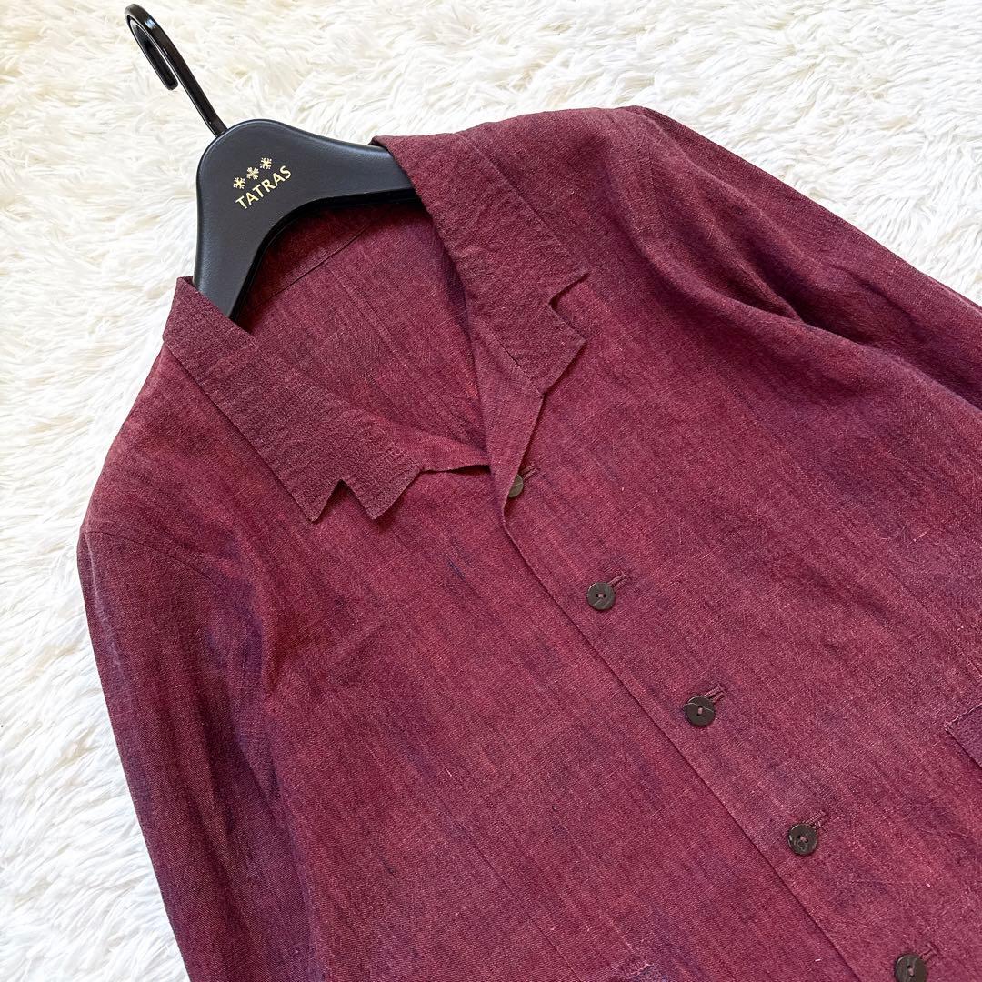 Babaghuri ババグーリ　ジャケット　羽織り　茜染　綿100% サイズF