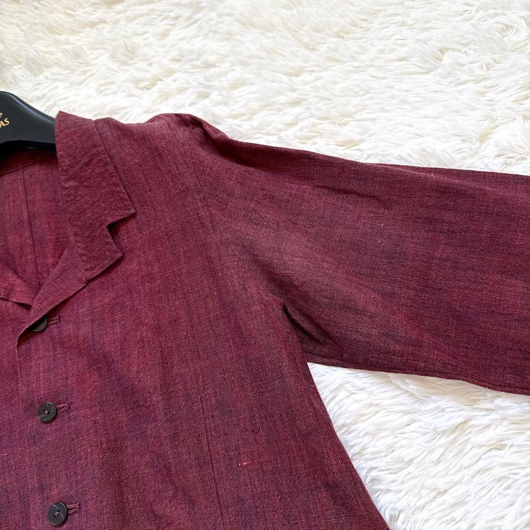 Babaghuri ババグーリ　ジャケット　羽織り　茜染　綿100% サイズF