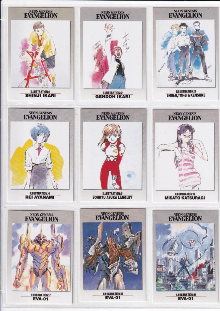 新世紀エヴァンゲリオン　カードダスマスターズ　 弐集　 フルコンプ　第二版